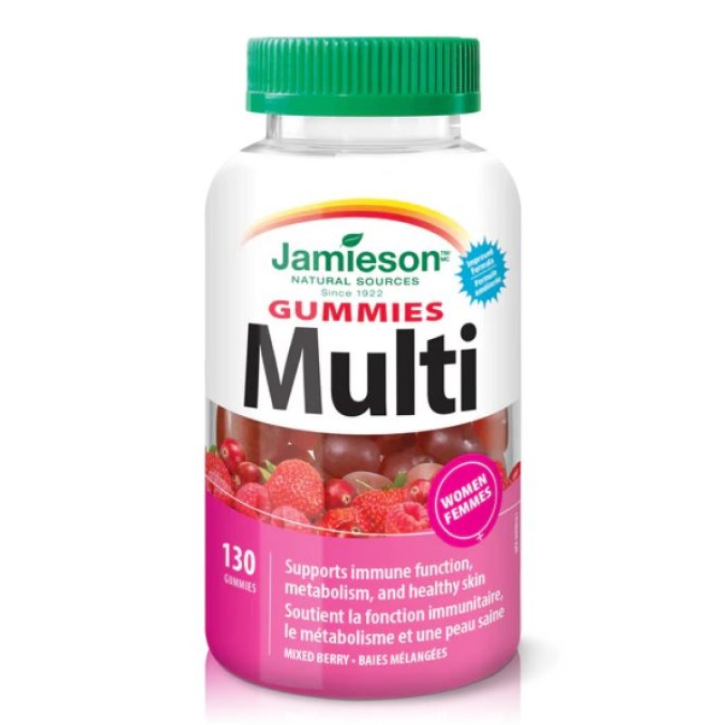JAMIESON MULTI WOMEN GUMMIES 130`S